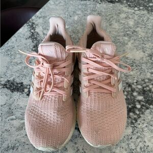 Pink adidas ultra boost